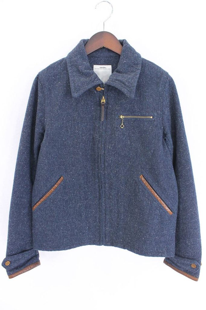 ビズビム VISVIM Black Hawk Blouson 0114205013018メランジウールブルゾン