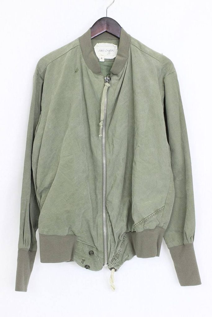 グレッグローレン Greg Lauren BOMBER STUDIO ヴィンテージアーミーテントファブリックジャケット