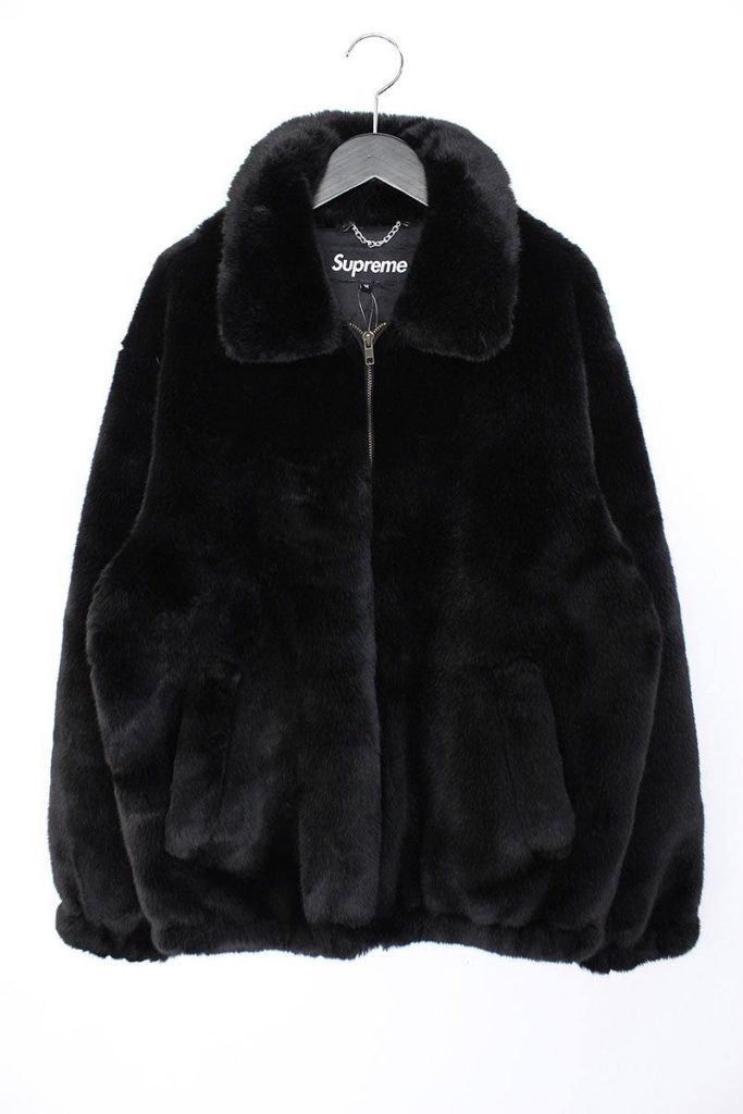 シュプリーム SUPREME Faux Fur Bomber Jacket フェイクファーボンバージャケット