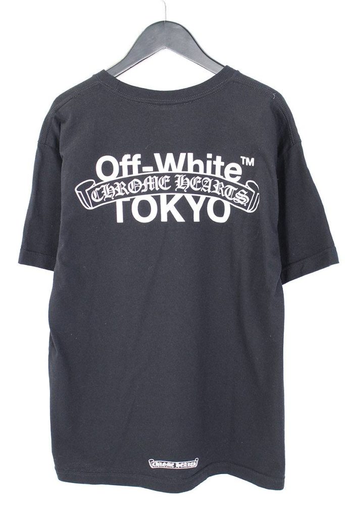 off-white×chrome hearts コラボTシャツトップス