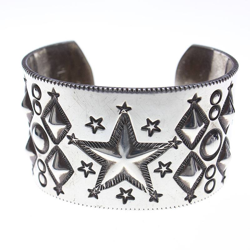 Multi Motif Star Repo Cuff マルチモチーフスターカフバングル