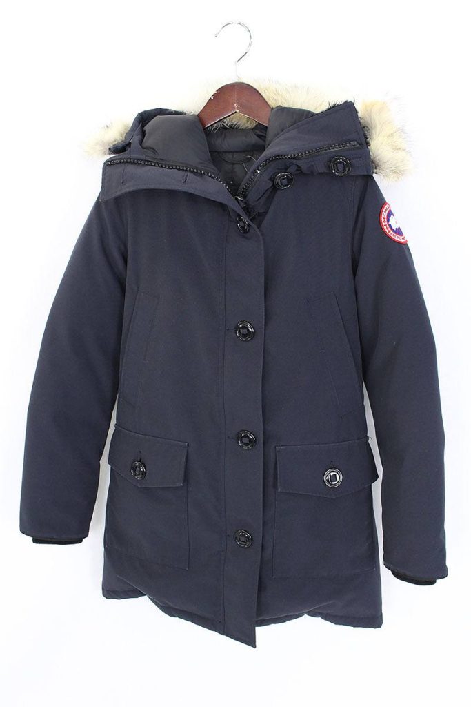 カナダグース CANADA GOOSE シタデル ファーフーデッドロングダウンジャケット