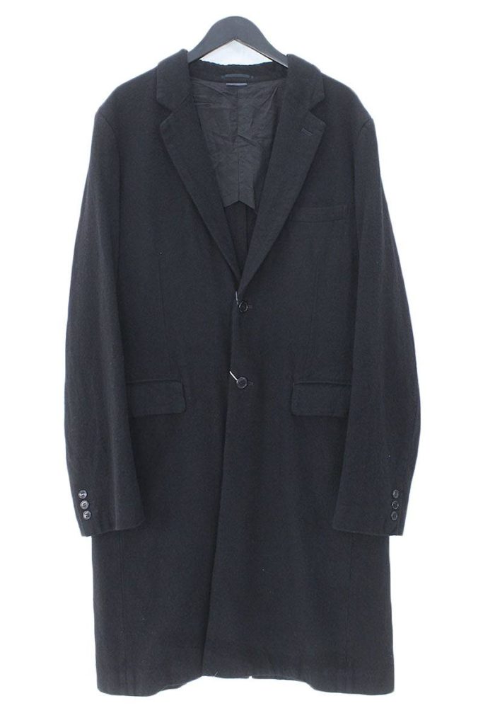 コムデギャルソンオムプリュス COMME des GARCONS HOMME PLUS PT-J048 バックラバースカルパッチウールコート