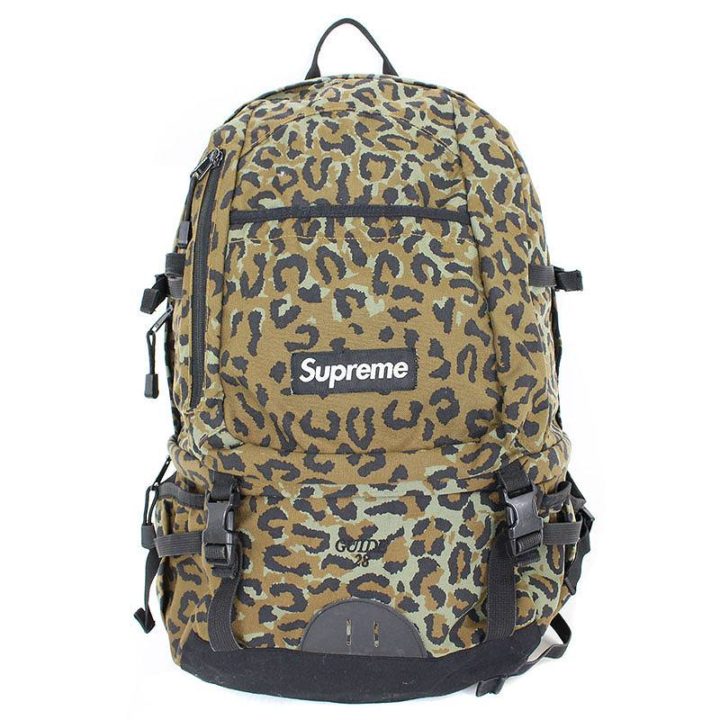 シュプリーム SUPREME Backpack 【27代目】GUIDE28レオパード柄バック ...