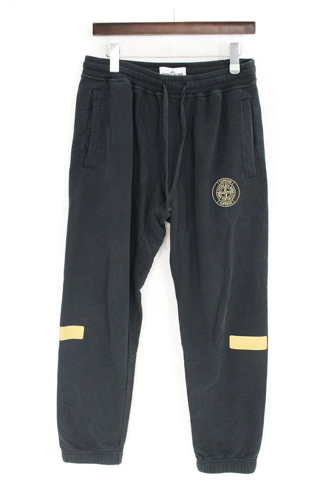 シュプリーム SUPREME × ストーンアイランド STONE ISLAND Sweatpant プリントワッペンスウェットパンツ