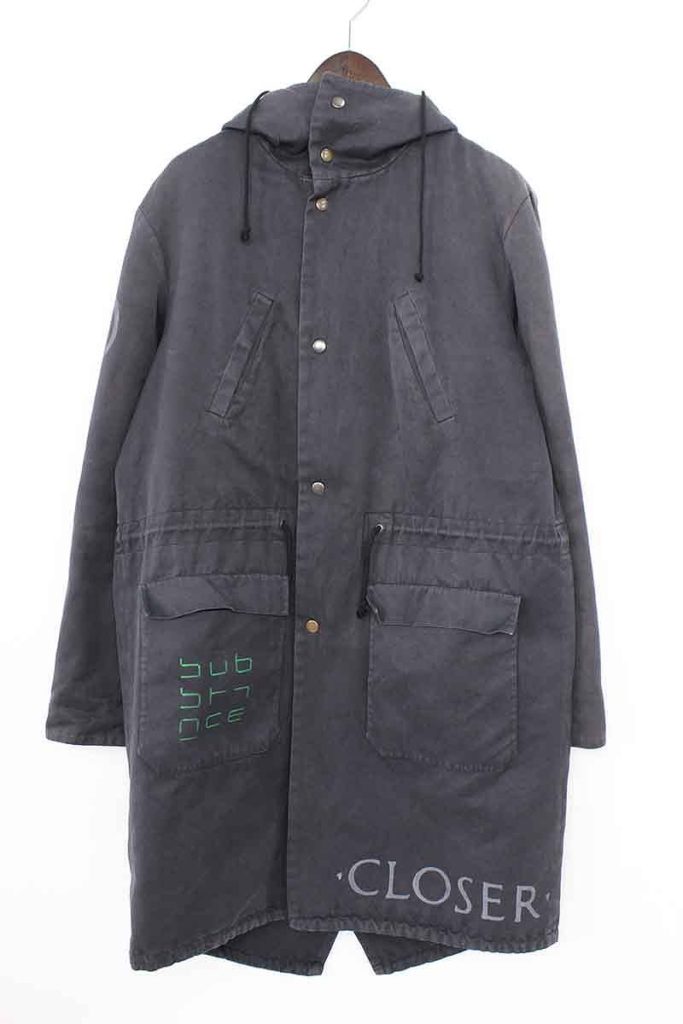 ラフシモンズ RAF SIMONS closer期 ライナー付きバックパッチモッズコート