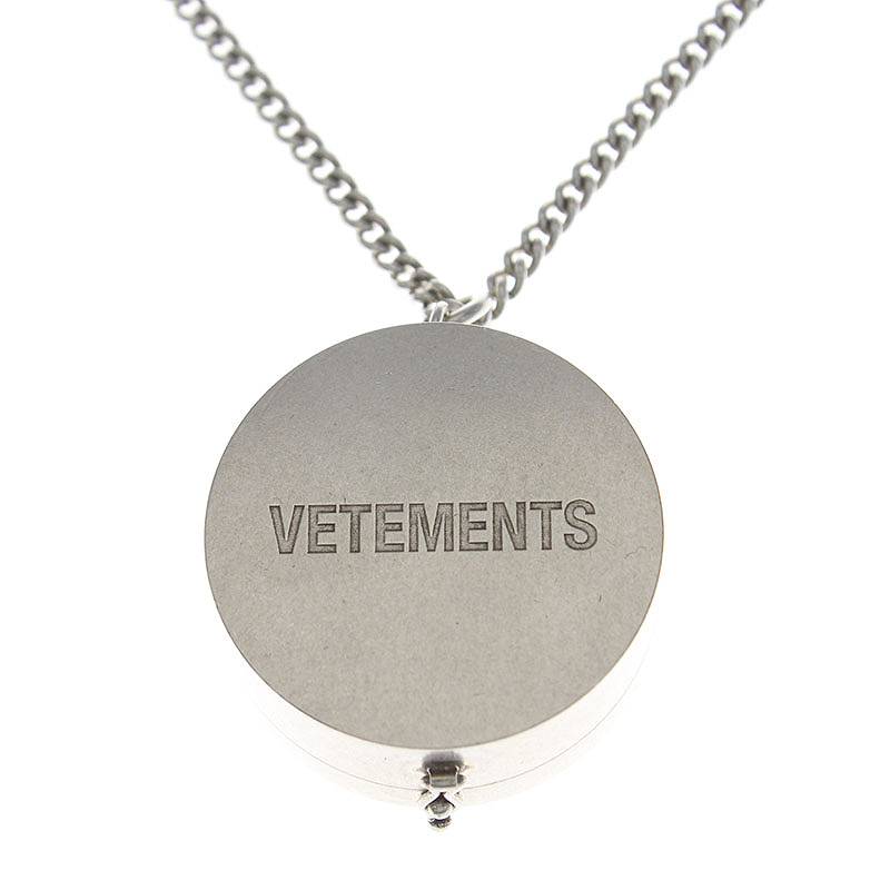 ヴェトモン VETEMENTS GRINDER NECKLACE メタリックグラインダーネックレス