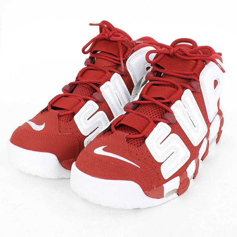 シュプリーム SUPREME × ナイキ NIKE Air More Uptempo モアアップテンポレースアップスニーカー