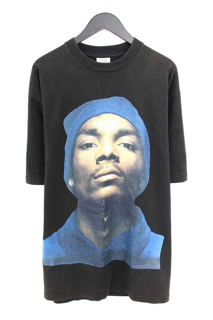 ヴェトモン VETEMENTS Snoop Dogg スヌープドッグプリントTシャツ