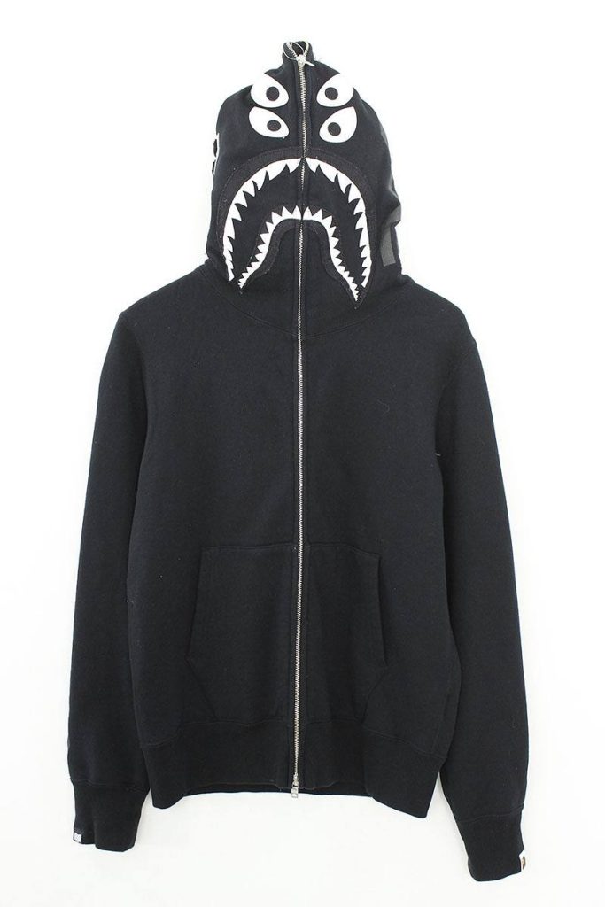 MAD SHARK OVER SIZED FULL ZIP HOODIE ジップアップシャークパーカー