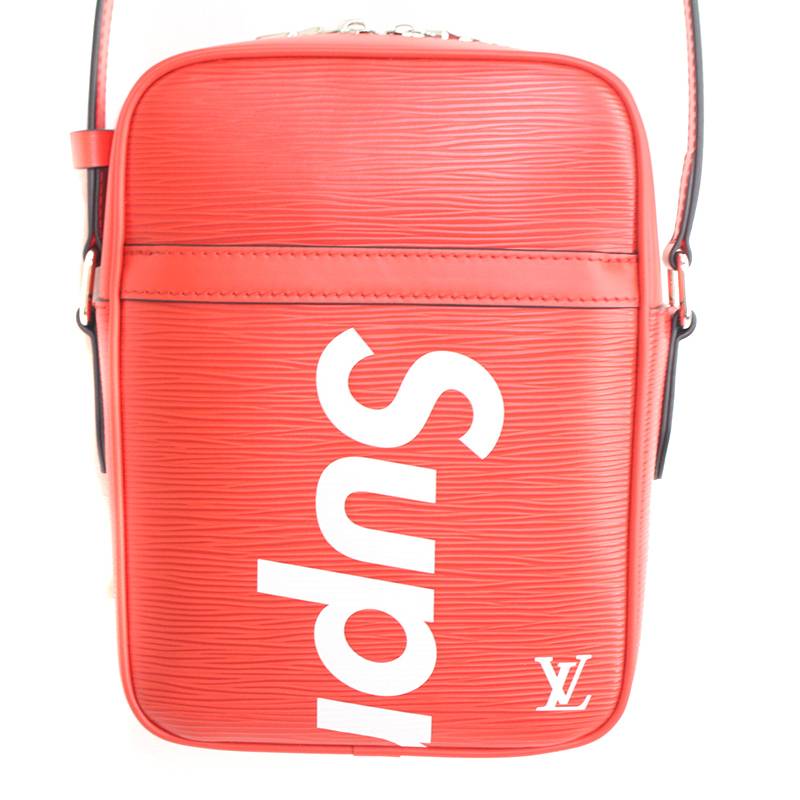 シュプリーム SUPREME × ルイヴィトン LOUIS VUITTON LV Danube PM エピレザーショルダーバッグ