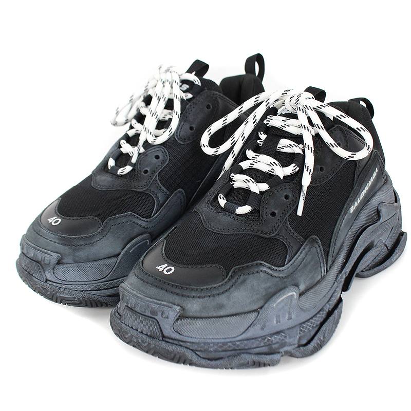 バレンシアガ BALENCIAGA TRIPLE S TRAINERS 汚れ加工トリプル