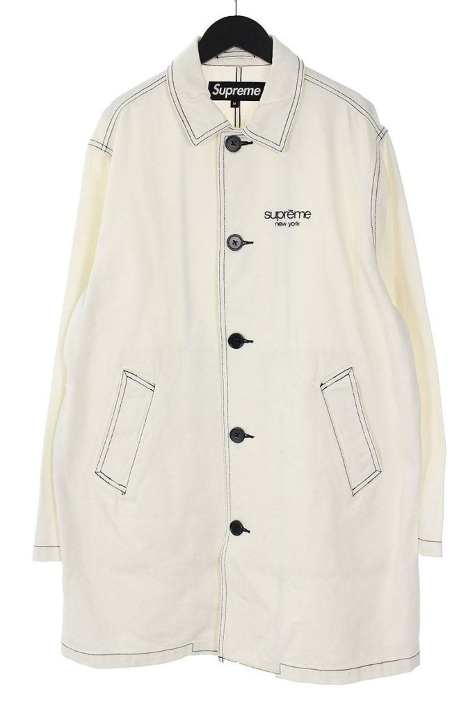 シュプリーム SUPREME Washed Work Trench Coat ウォッシュドワーク