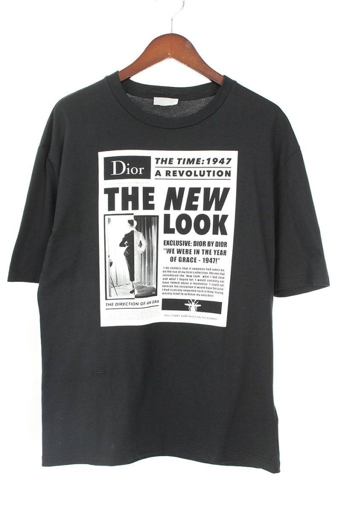 ディオールオム DiorHOMME Pasting Tee ポシティングプリントTシャツ