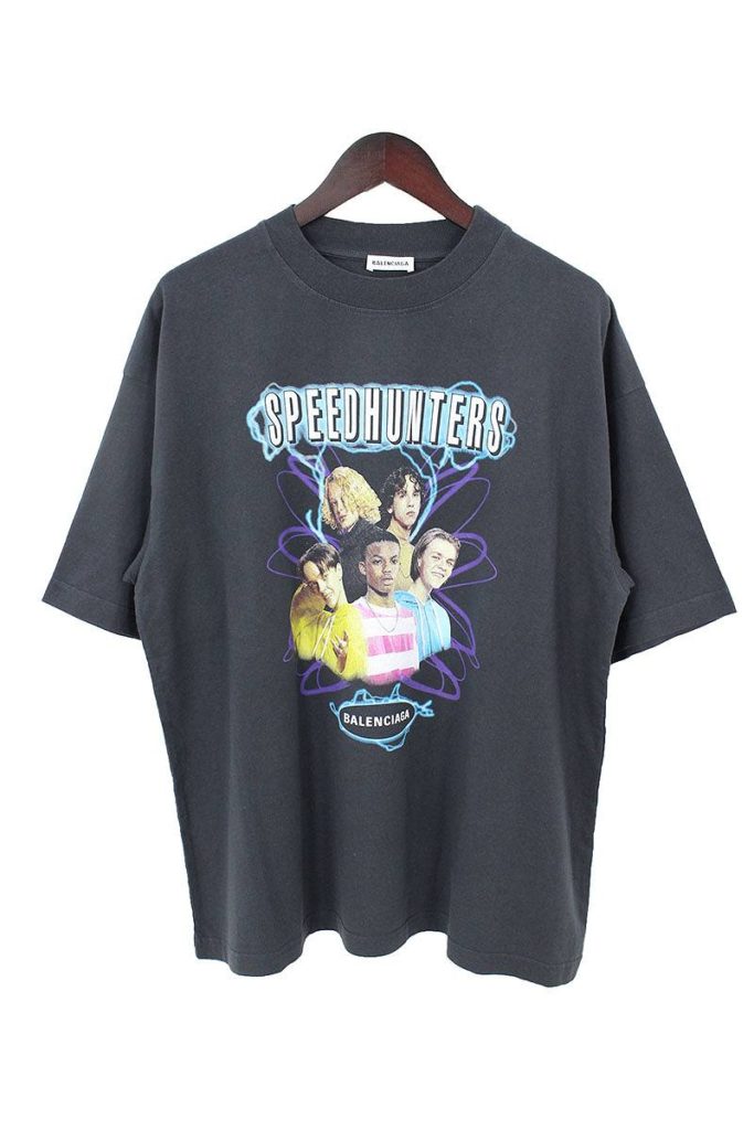 お値打ち BALENCIAGA バレンシアガ Speedhunters Tシャツ Tシャツ/カットソー(半袖/袖なし)