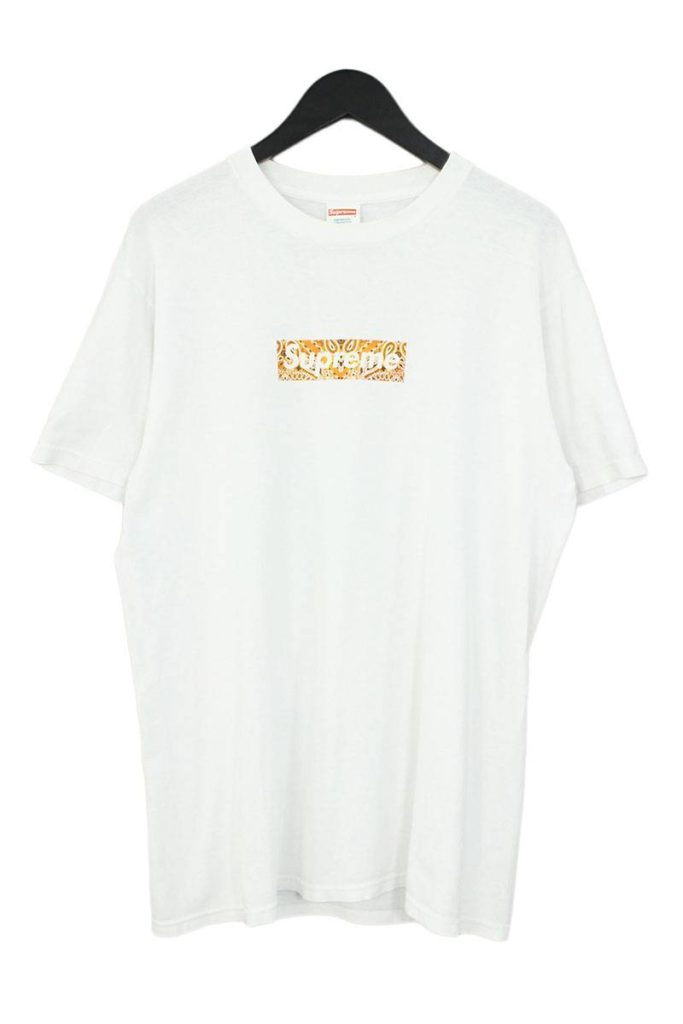 シュプリーム SUPREME Paisley Box Logo Tee ペイズリーボックスロゴTシャツ