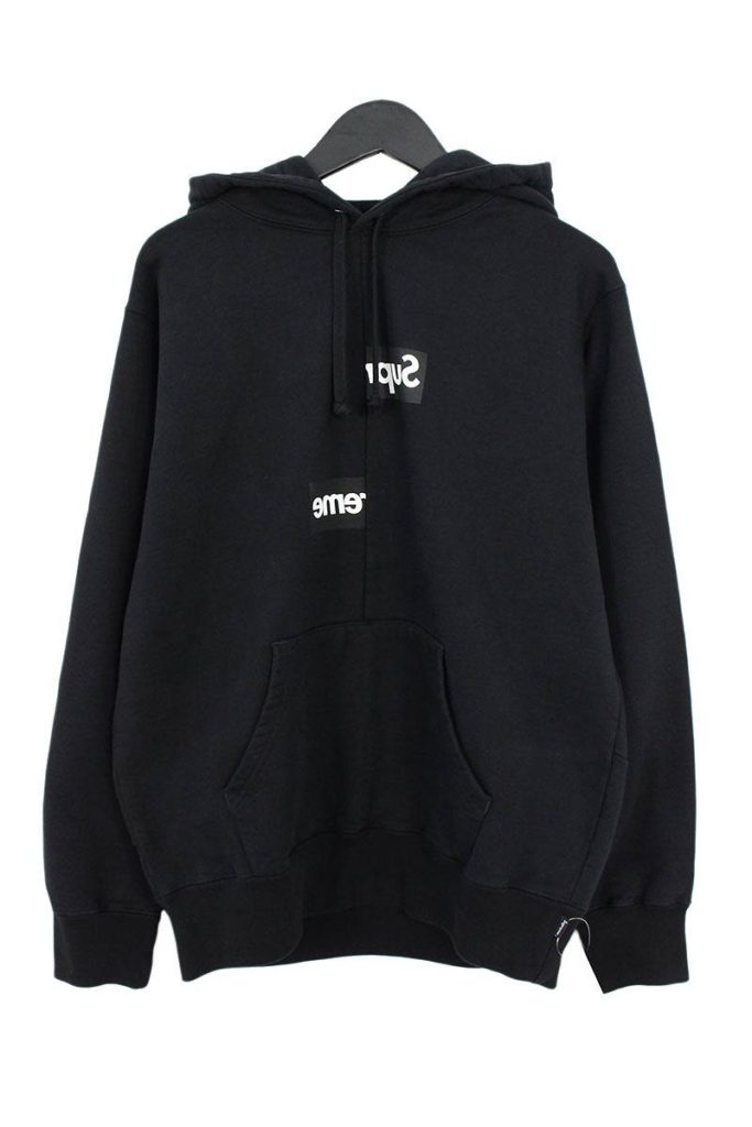 シュプリーム SUPREME × コムデギャルソン COMME des GARCONS Split Box Logo Hooded Sweatshirt スプリットボックスロゴパーカー