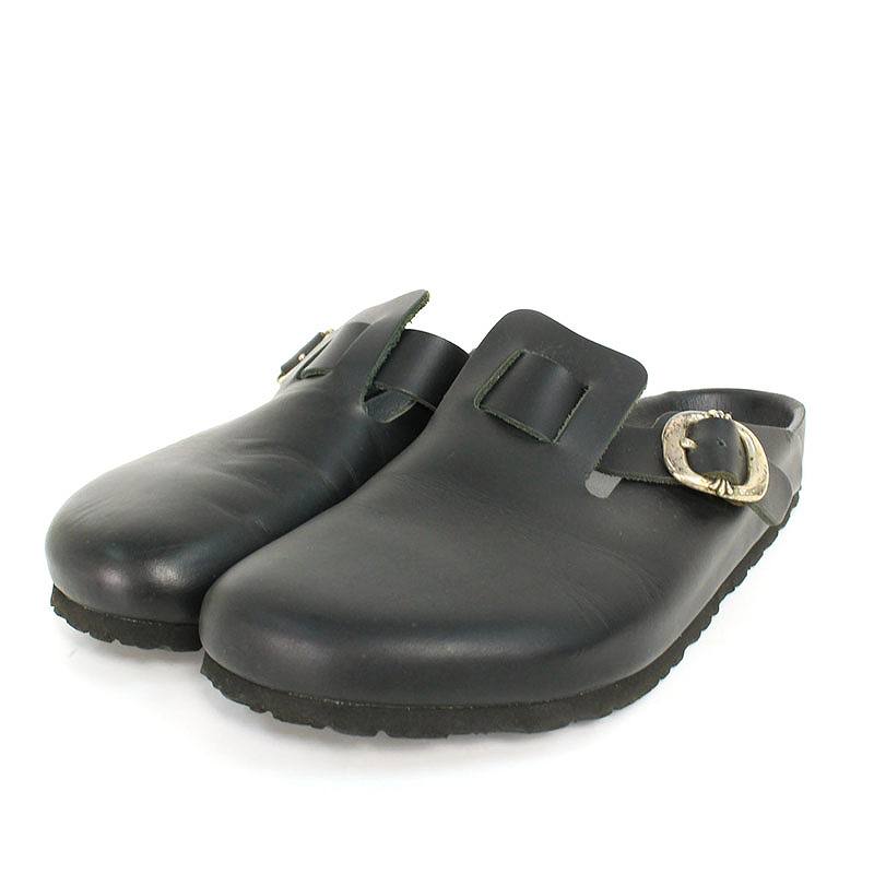 クロムハーツ Chrome Hearts × ビルケンシュトック BIRKENSTOCK BOSTON/ボストン ガンスリンガーレザーサンダル