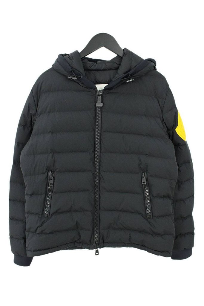 モンクレール MONCLER × オフホワイト OFF-WHITE DINARD アームワッペンダウンジャケット