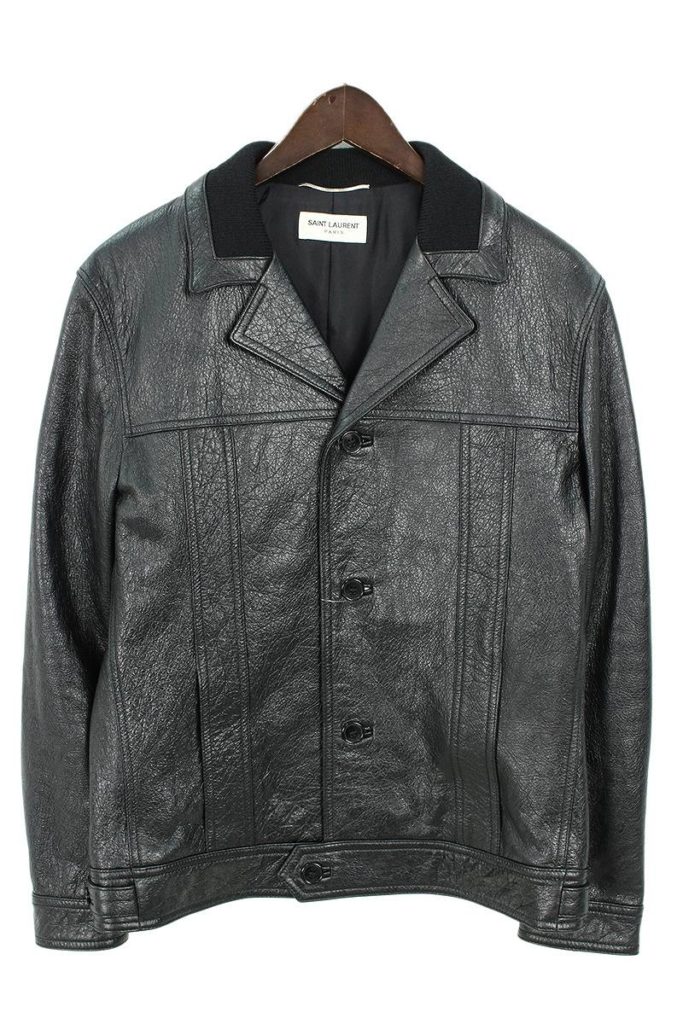 SAINT LAURENT PARIS 14aw Trapper Leahter - レザージャケット