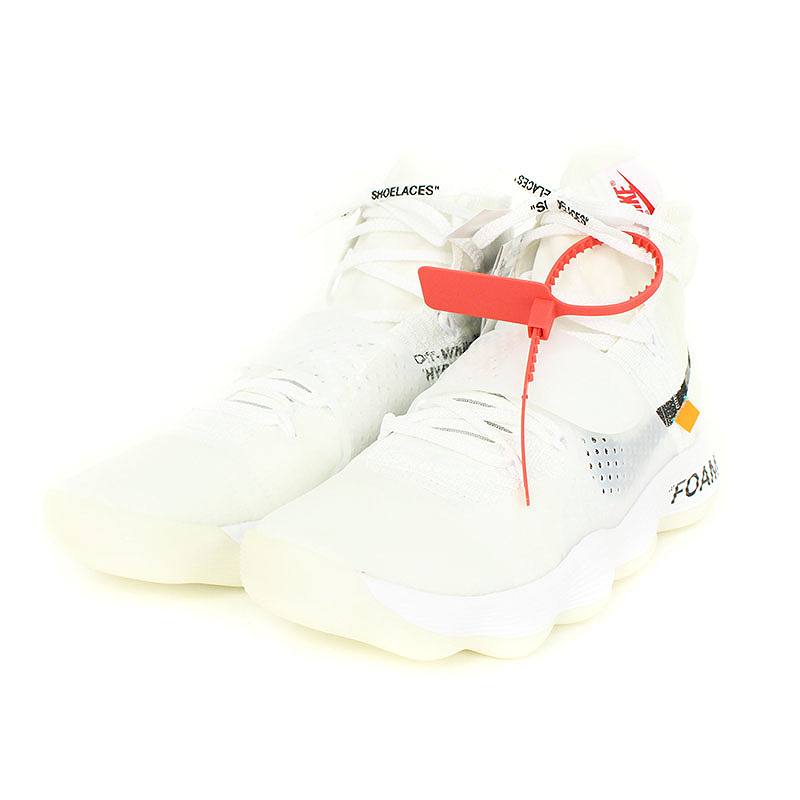 ナイキ NIKE × オフホワイト OFF-WHITE NIKE OFFWHITE REACT HYPERDUNK 2017 AJ4578-100 リアクトハイパーダンクスニーカー