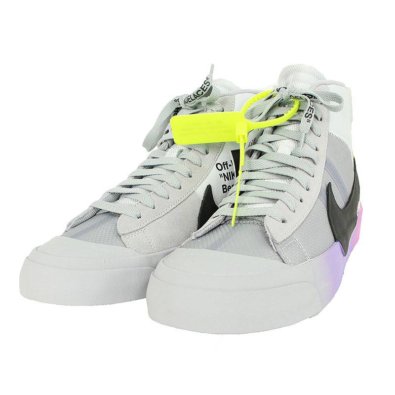 ナイキ NIKE × オフホワイト OFF-WHITE BLAZER MID SERENA WILLIAMS QUEEN AA3832-002 ブレーザーミッドセレーナウィリアムスクイーンスニーカー