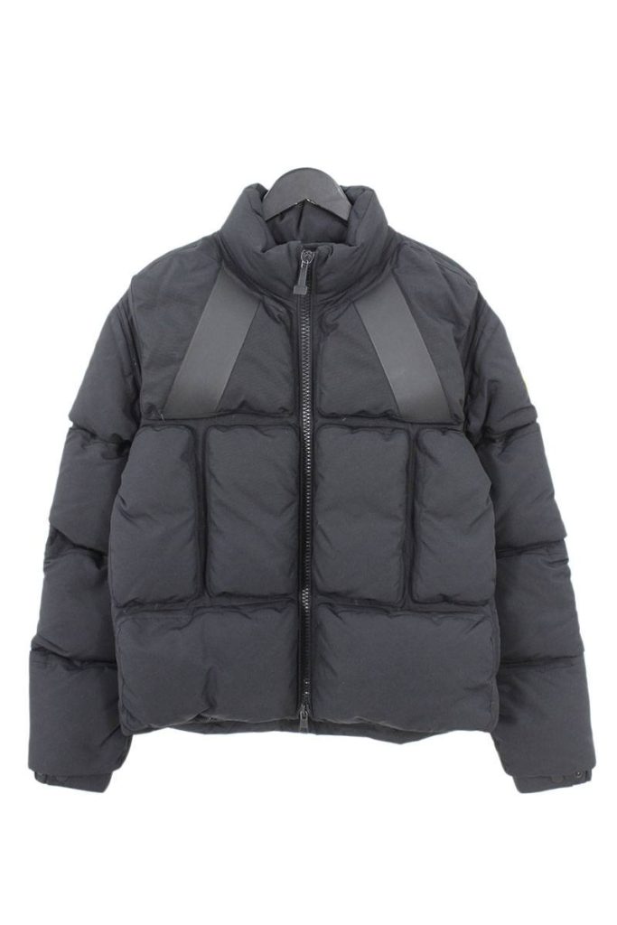 モンクレール MONCLER × オフホワイト OFF-WHITE Trouville Black Padded Jacket トルヴィルダウンジャケット