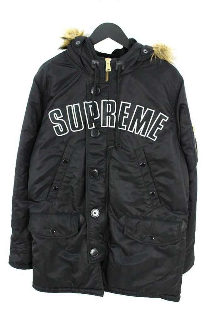 シュプリーム SUPREME Arc Logo N-3B Parka アーチロゴN-3Bパーカー ...