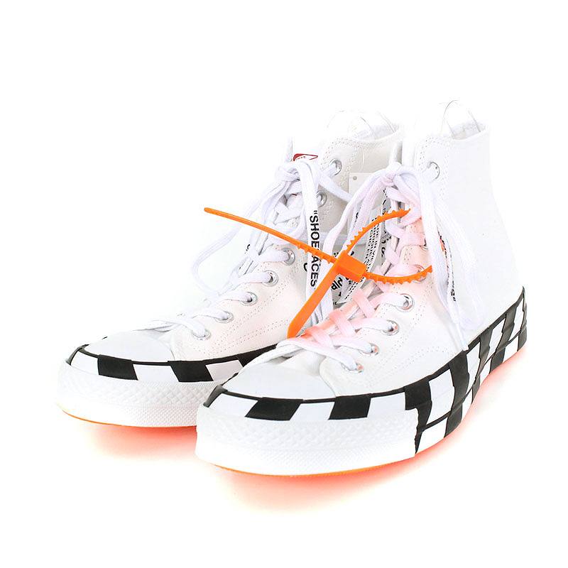 コンバース CONVERSE × オフホワイト OFF-WHITE Chuck Taylor All-Star 70s Hi Off-White チャックテイラーオールスタースニーカー