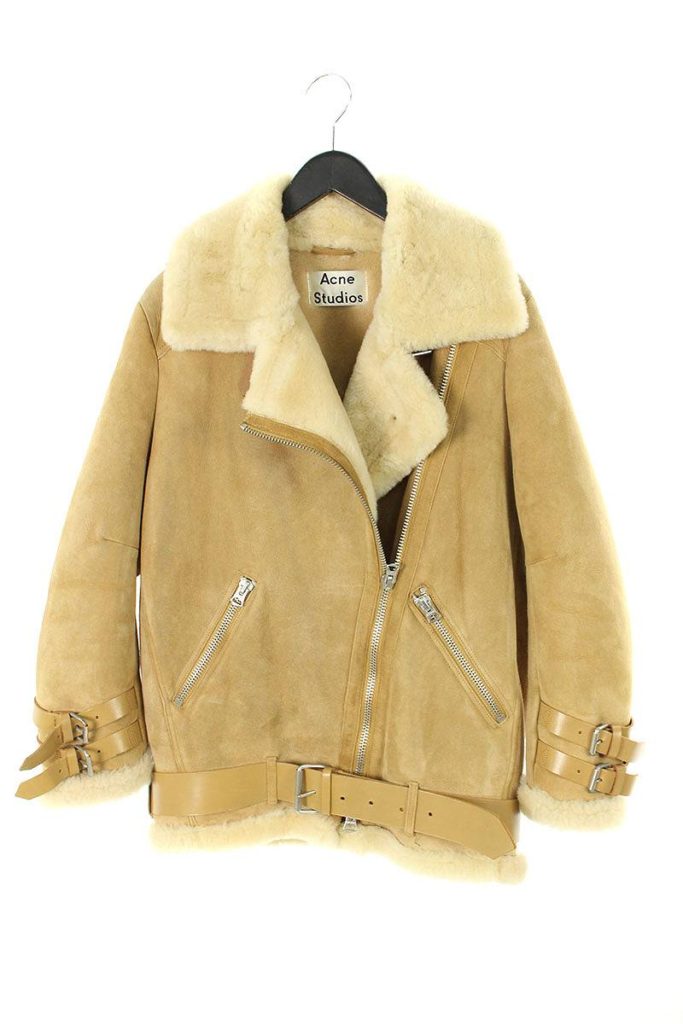 アクネストゥディオズ ACNE STUDIOS Velocite Shearling Moto Jacket