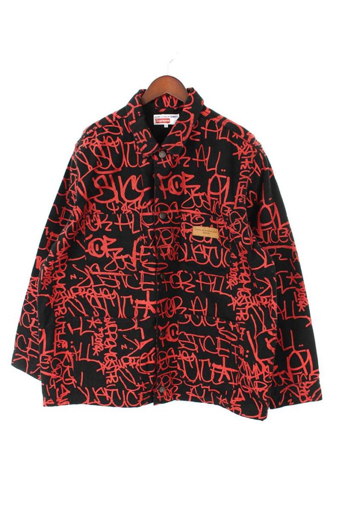 シュプリーム SUPREME × コムデギャルソン COMME des GARCONS Painted Canvas Chore Coat ペインテッドキャンバスチョアコートデニムジャケット