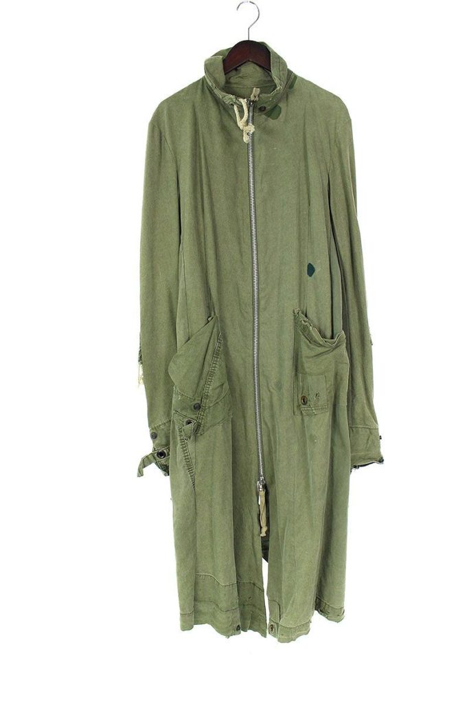 グレッグローレン Greg Lauren THE TENT ZIP NECK BATMAN ヴィンテージファブリック再構築バットマンコート