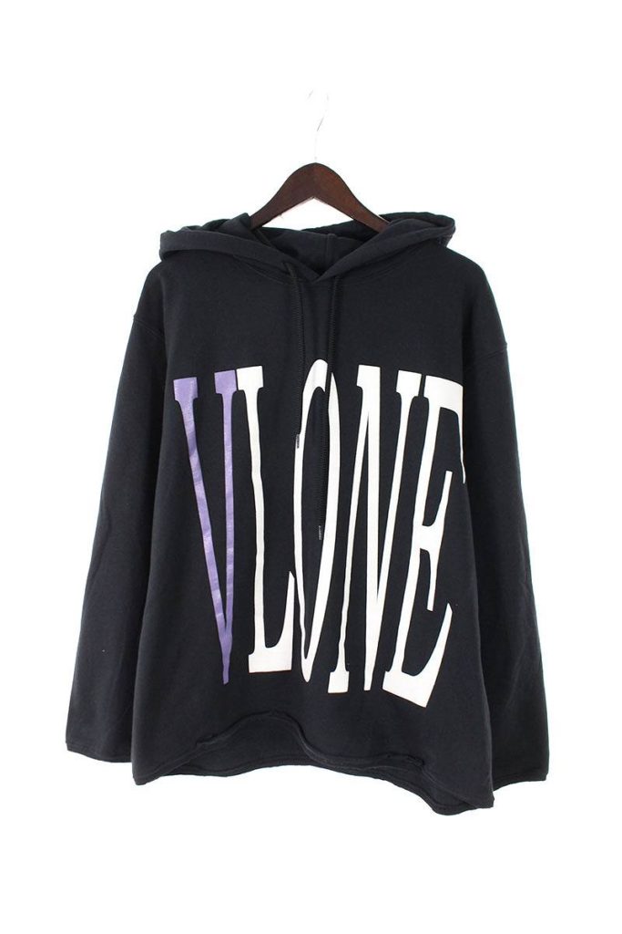 STAPLE HOODIE ロゴプリントリバーシブルプルオーバーパーカー