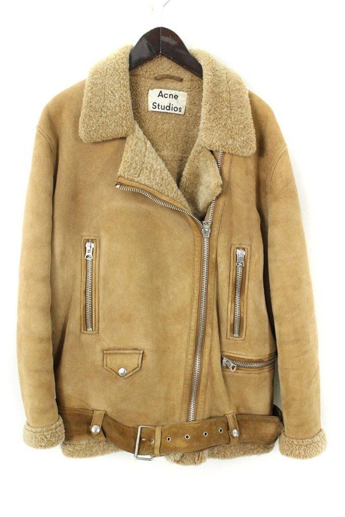 アクネストゥディオズ ACNE STUDIOS MORE SHEARLING 1AK154 モアシャーリングムートンダブルジャケット