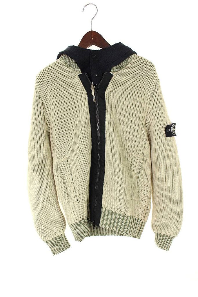 【即発送】stoneIsland ストーンアイランド ジップアップニット ニット