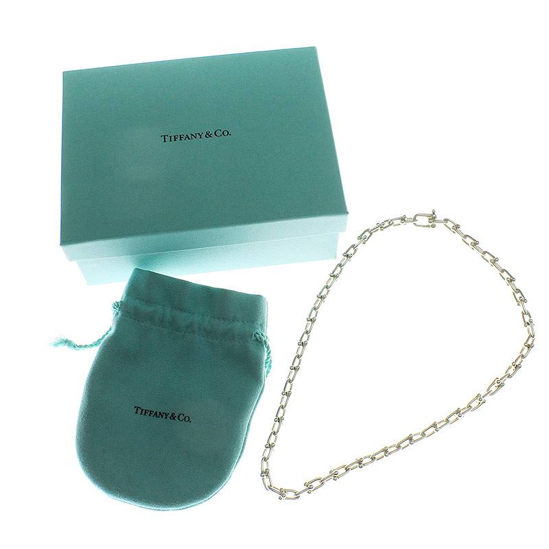 ティファニー TIFFANY ハードウェア リンクチェーンネックレス