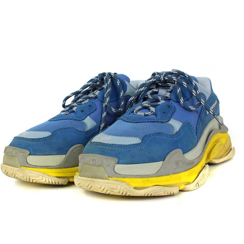 バレンシアガ  BALENCIAGA TRIPLE S TRAINERS SSENSE限定トリプルエスレースアップスニーカー