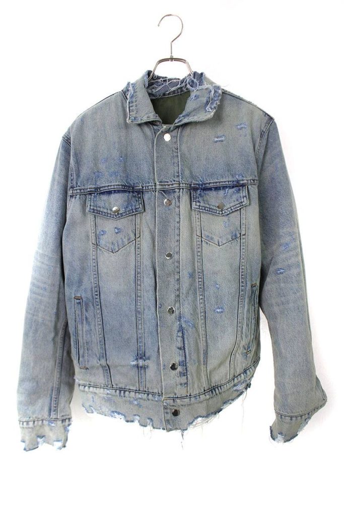 アミリ AMIRI RECERSE TRUCKER BOMBER リバーシブルデニムトラッカーブルゾン の買取実績 | ブランド買取のリンカン