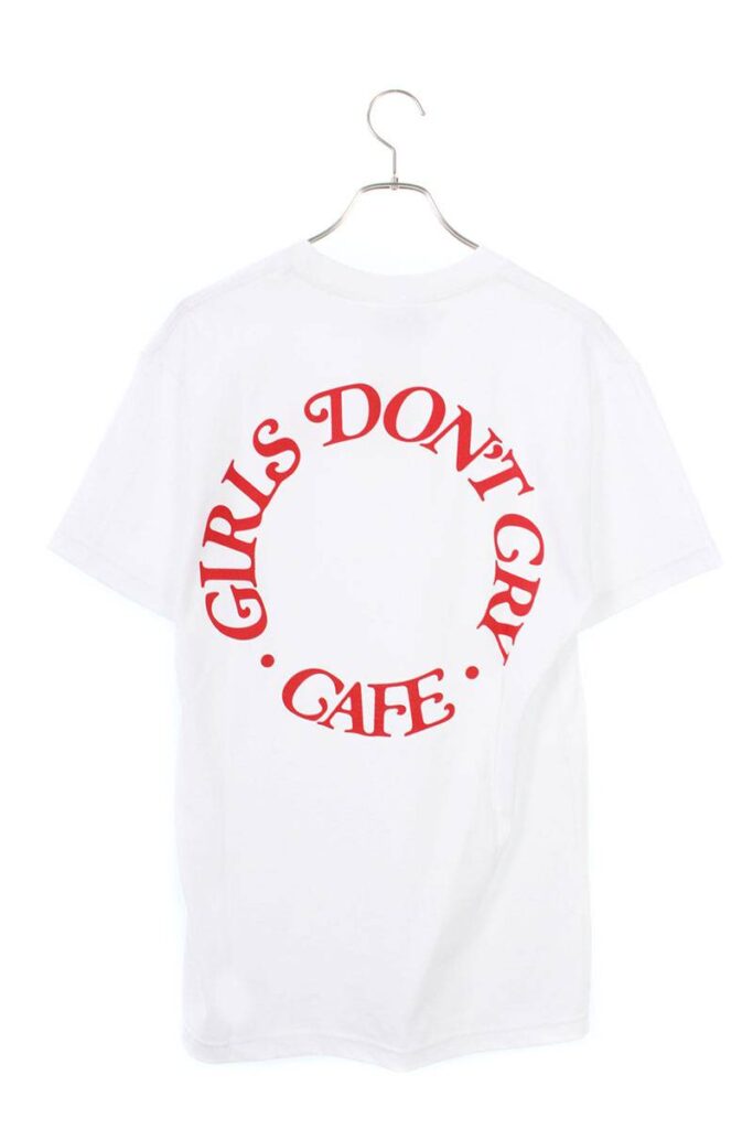 ガールズドントクライ Girls Don't Cry × AT TOKYO  CDC-01 T-Shirts CAFEロゴプリントTシャツ