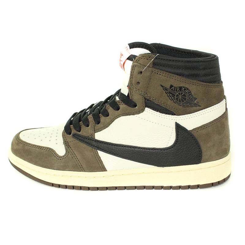 ナイキ NIKE × トラビス・スコット Travis Scott　AIR JORDAN 1 HIGH OG TS TRAVIS SCOTT CD4487-100 エアジョーダン1ハイオージースニーカー