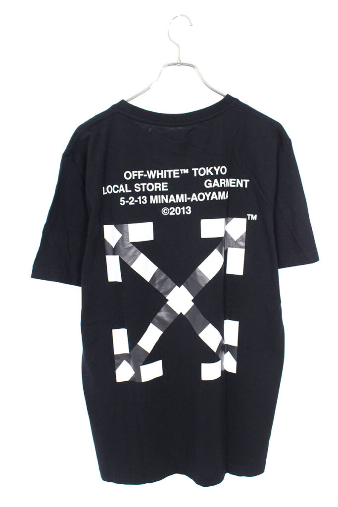 オフホワイト OFF-WHITE City Garments 東京限定バックバイアスプリントTシャツ