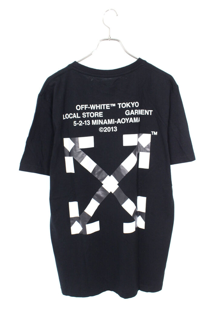 オフホワイト OFF-WHITE City Garments 東京限定バックバイアスプリントTシャツ の買取実績・査定金額 | ブランド買取の