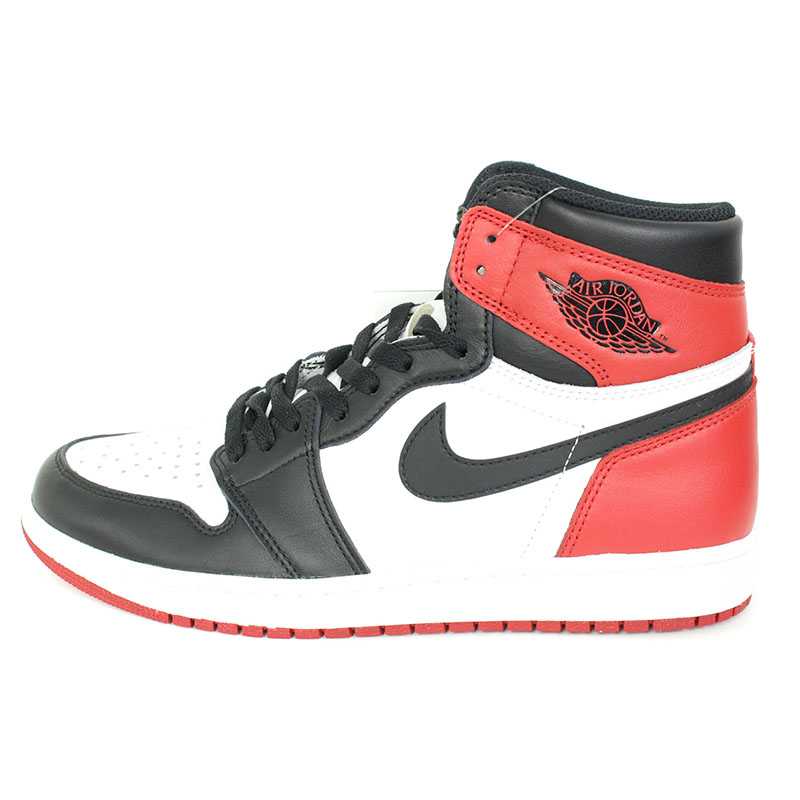 ナイキ NIKE AIR JORDAN 1 RETRO HIGH OG BLACK TOE 555088-125 エアジョーダン1レトロハイオージーつま黒スニーカー