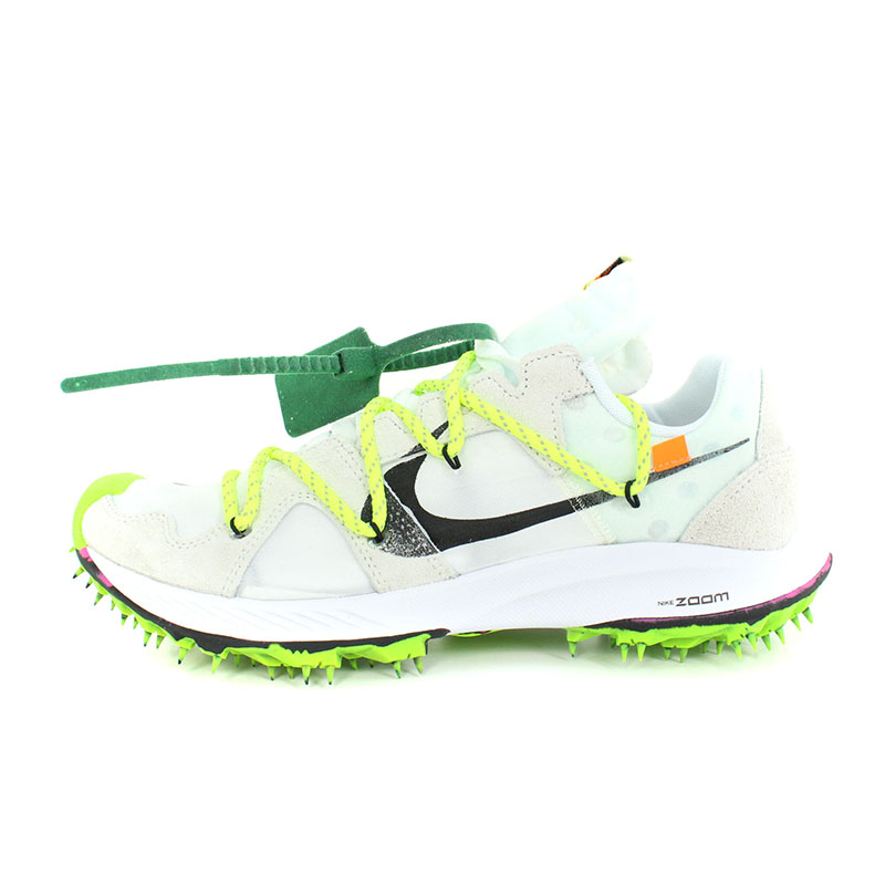 ナイキ NIKE × オフホワイト OFF-WHITE ZOOM TERRA KIGER 5 Athlete in Progress CD8179-100 ウィメンズ ズーム カイガー 5スニーカー