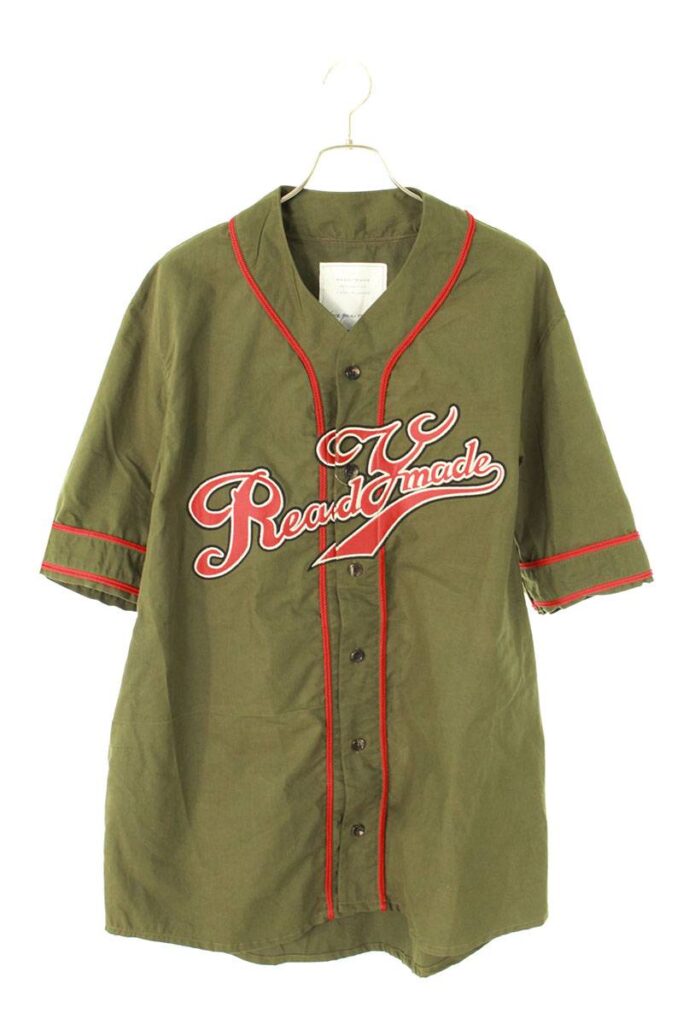 BASEBALL SHIRT ヴィンテージファブリックベースボールシャツ