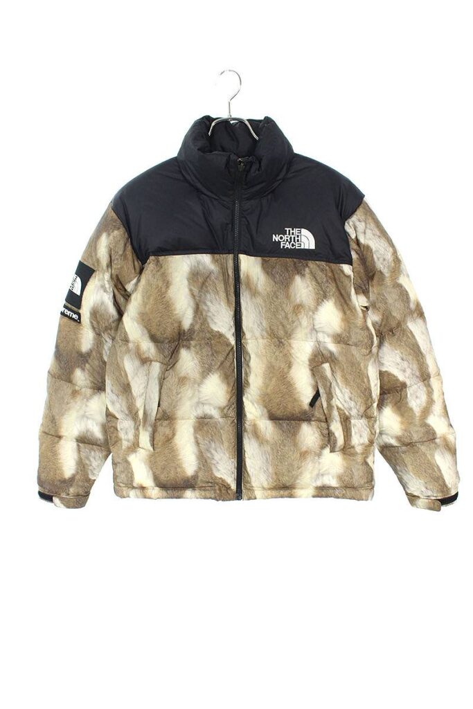 シュプリーム SUPREME × ノースフェイス THE NORTH FACE Fur Print Nuptse Jacket ファープリントヌプシダウンジャケット