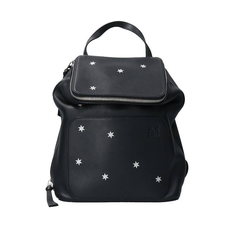 ロエベ LOEWE GOYA スタープリントレザーバックパック