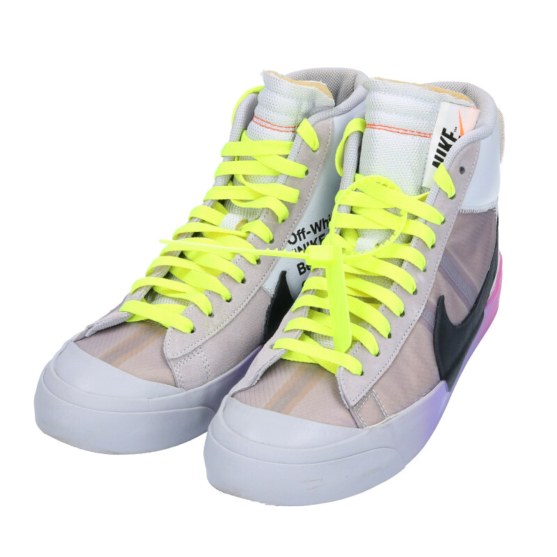 ナイキ NIKE オフホワイト OFF-WHITE BLAZER MID SERENA WILLIAMS QUEEN AA3832-002 ブレーザーミッドセレーナウィリアムスクイーンスニーカー