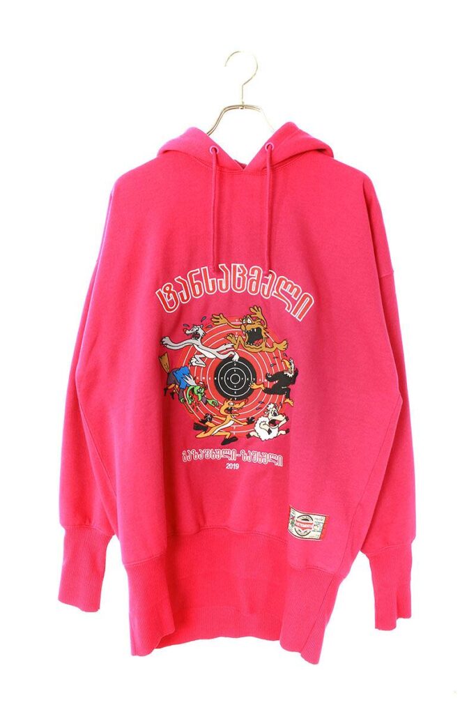 ヴェトモン VETEMENTS CARTOON HOODIE USS197010 カートゥーンフーディパーカー