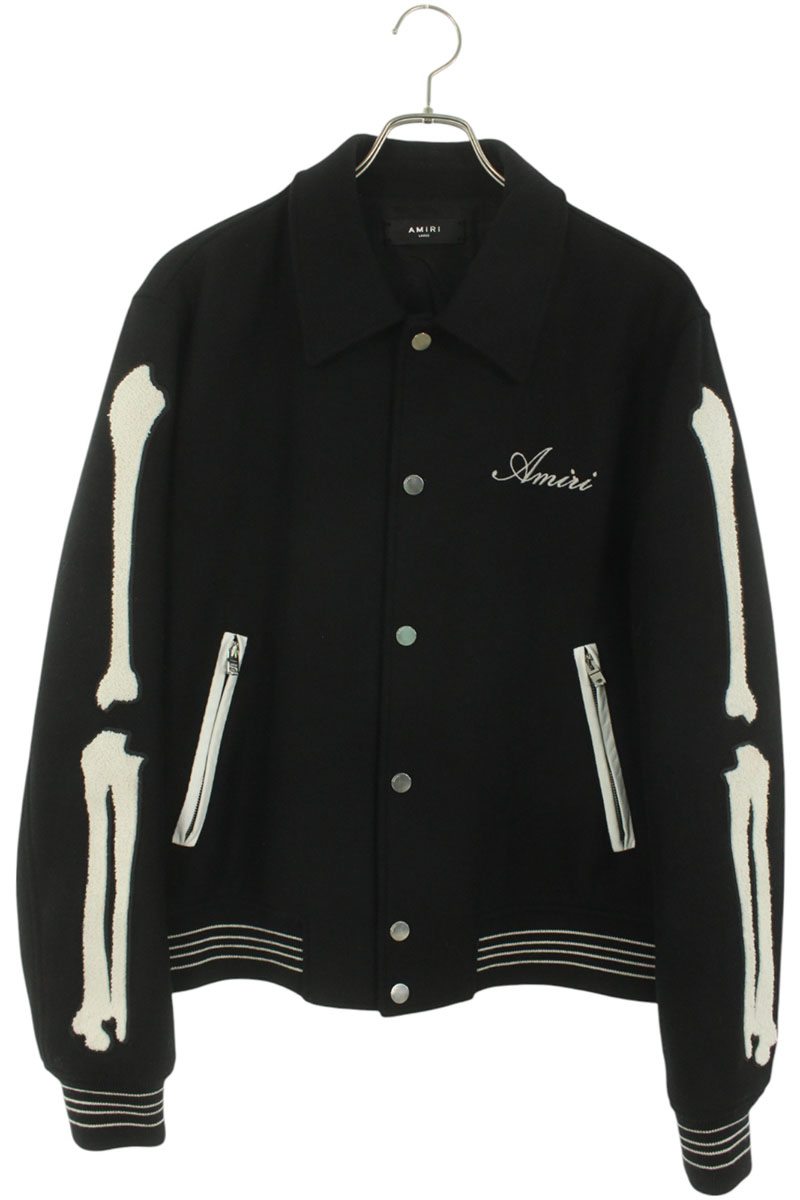 ボーンバーシティウールブルゾン BONES VARSITY JACKET